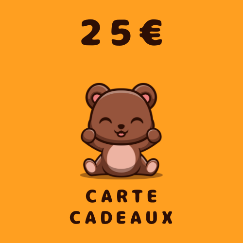 Carte cadeaux : Offrez un beau cadeaux à quelqu'un.